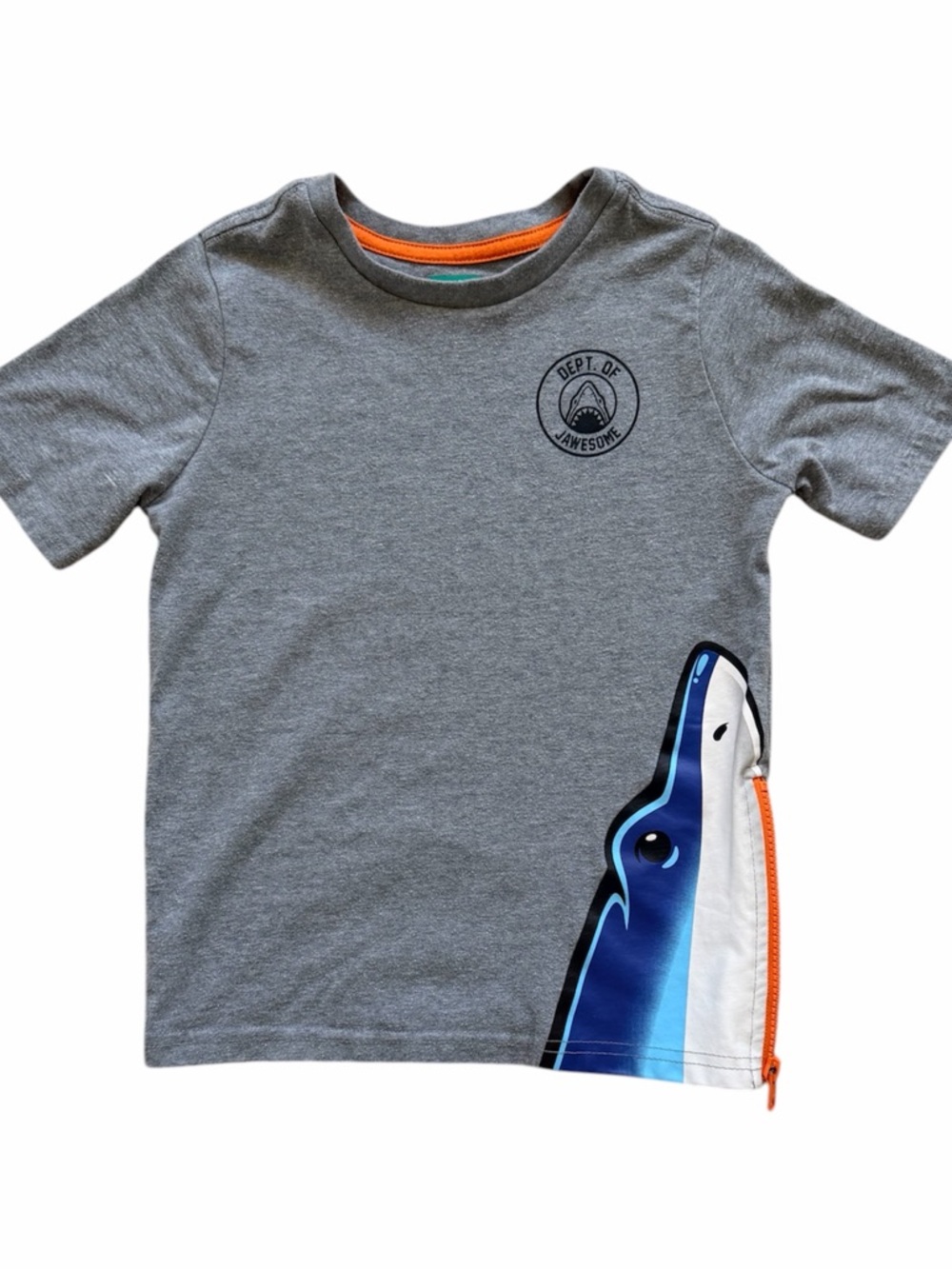 GARANIMALS Shark Zipper T Shirt